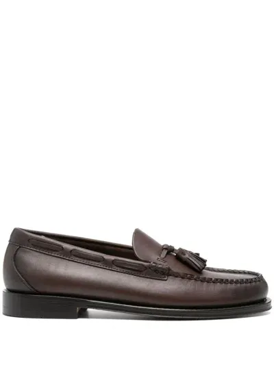 G.h. Bass & Co. Weejuns Larkin Tassel Loafers In Brown