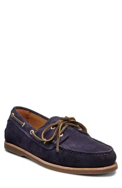 G.h.bass Hampton Boat Shoe In Navy