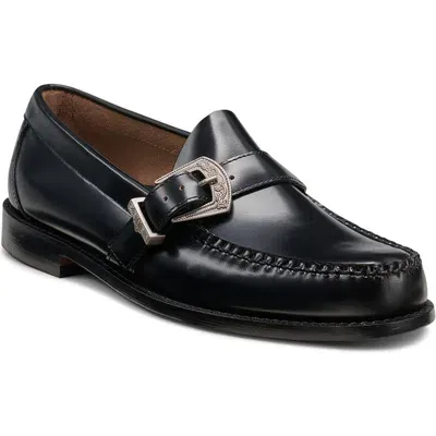 G.h.bass Maverick Buckle Weejun Loafer In 블랙