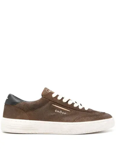 Ghoud Lido Sneakers In Brown