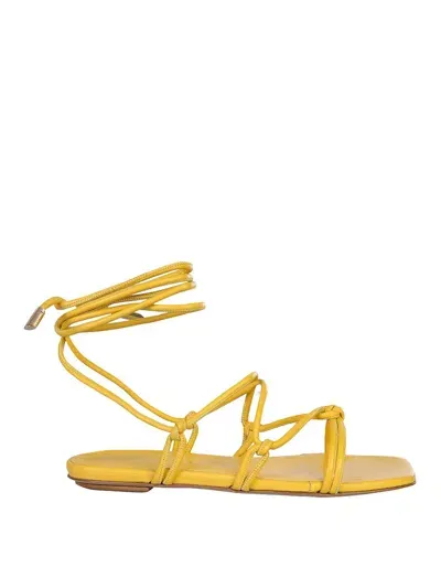 Gia Borghini Sandalias - Amarillo In Yellow