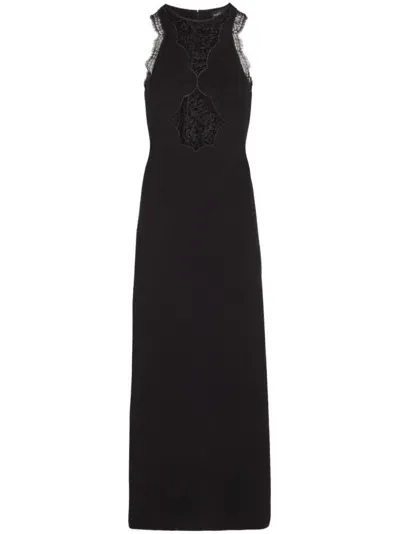 Giambattista Valli Lace Detailing Long Dress In Black