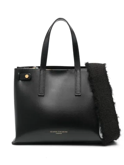 Gianni Chiarini Altea Tote Bag In Black