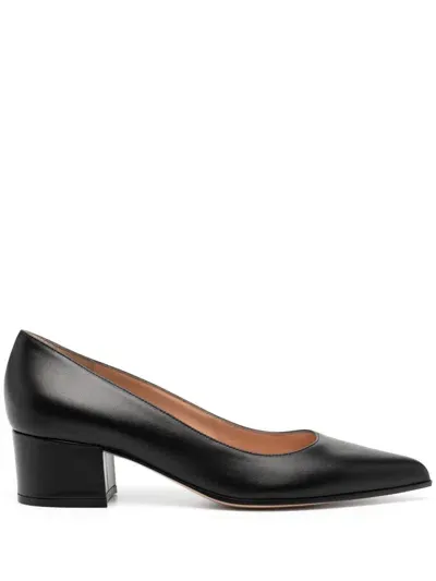 Gianvito Rossi 45mm Piper Pumps In Black