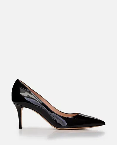 Gianvito Rossi 70mm Gianvito Patent Leather Pump In Black