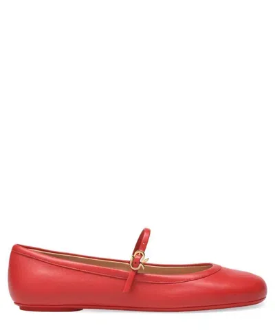 Gianvito Rossi Ballet Flats In Red