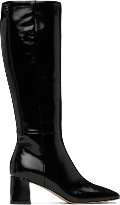 Gianvito Rossi Black Freeda Tall Boots In Negro