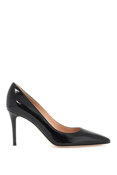 Gianvito Rossi Classic Pointed Stiletto Pumps In Nero