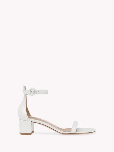 Gianvito Rossi Gaeta 45 In White Leather