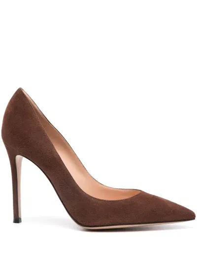 Gianvito Rossi Gianvito 105mm Pumps In Burnt