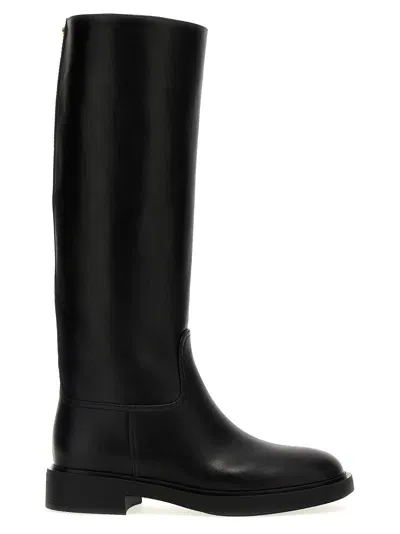 Gianvito Rossi Leather Boots Boots, Ankle Boots In Black