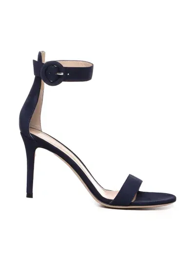 Gianvito Rossi Portofino Sandals In Blue