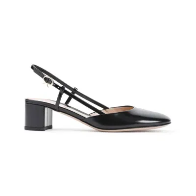 Gianvito Rossi Tokio Slingback In Black