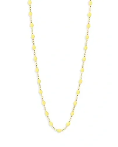 Gigi Clozeau 18k Yellow Gold Classic Gigi Mimosa Necklace, 16.5 In Yellow/gold