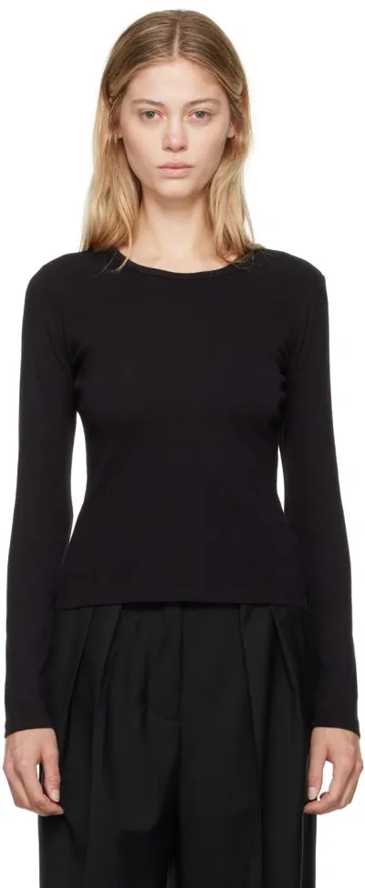 Gil Rodriguez Black Bellevue Long Sleeve T-shirt