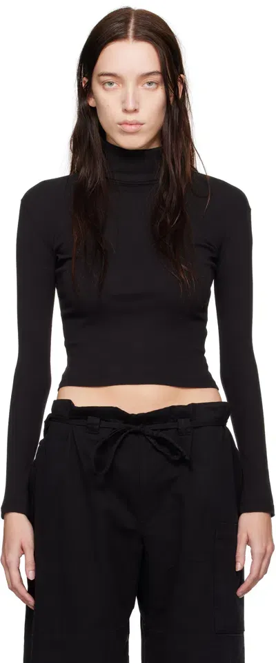 Gil Rodriguez Black Bellevue Turtleneck