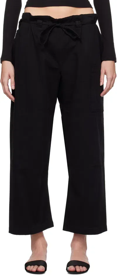 Gil Rodriguez Black 'the Lou' Lounge Pants