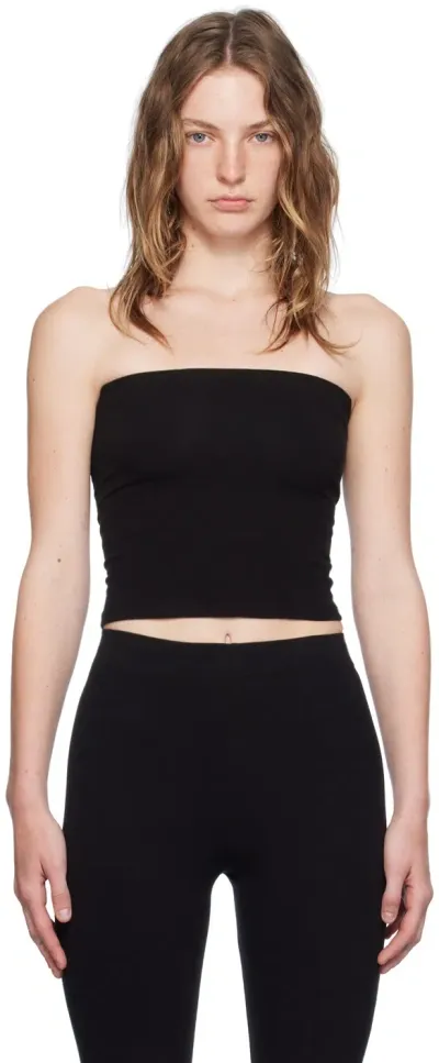 Gil Rodriguez Black 'the Tube' Convertible Tube Top