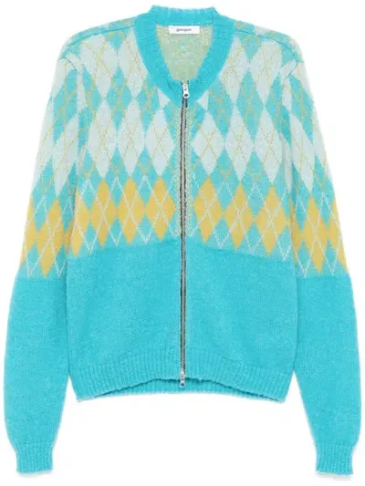 Gimaguas Amber Cardigan In Blue