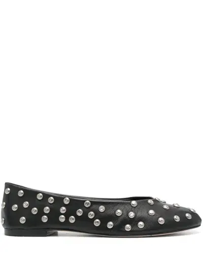 Gimaguas Stud-embellished Ballet Flats In Black