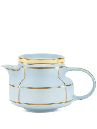 Ginori 1735 Diva Porcelain Teapot (770ml) In Blue