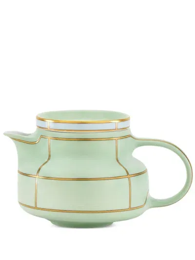 Ginori 1735 Diva Porcelain Teapot (770ml) In Green