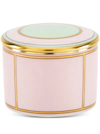 Ginori 1735 Diva Porcelain Box (8cm) In Pink