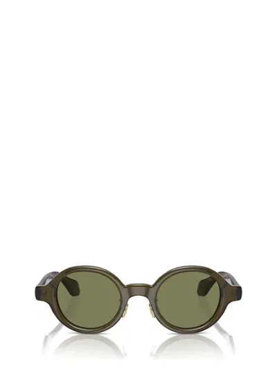 Giorgio Armani Ar8205 Transparent Green Sunglasses