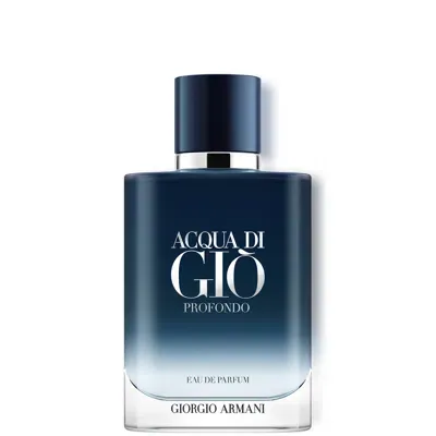 Giorgio Armani Armani Acqua Di Gio Homme Profondo Eau De Parfum 100ml In White