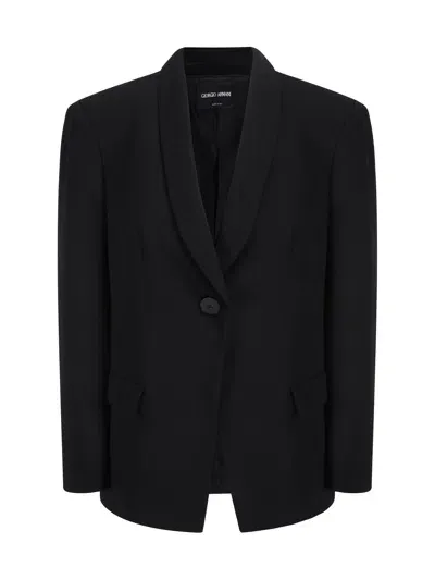 Giorgio Armani Blazer Jacket In Uc001