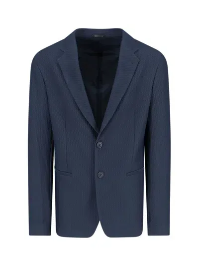 Giorgio Armani Blazers In Blue