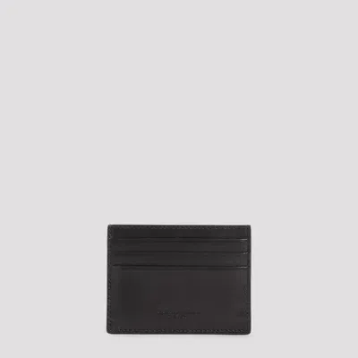 Giorgio Armani Credit Card Holder In Black