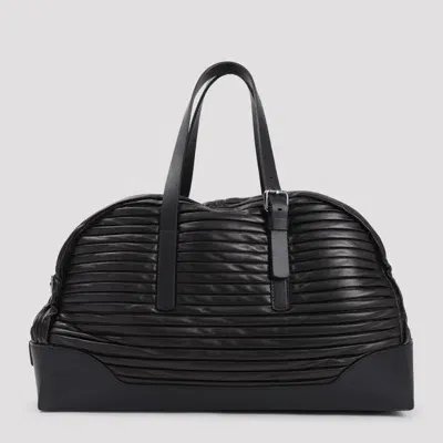 Giorgio Armani Duffle Bag In Black