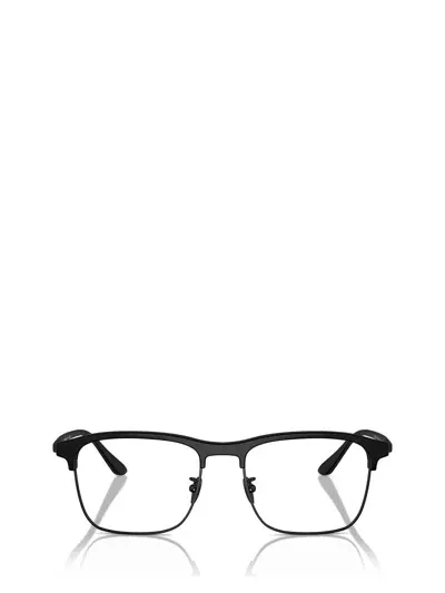 Giorgio Armani Eyeglasses In Matte Black