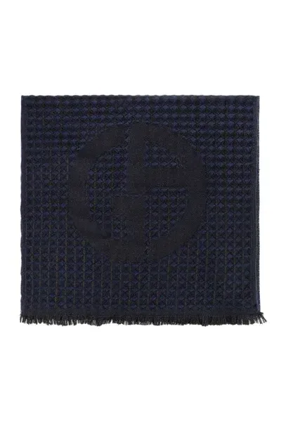 Giorgio Armani Logo In Blue