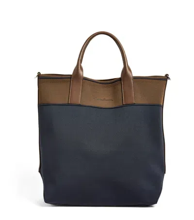 Giorgio Armani Logo Tote Bag