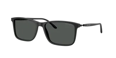 Giorgio Armani Man Sunglass Ar8218 In Dark Grey