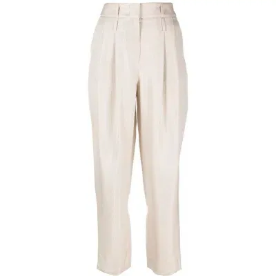 Giorgio Armani Pants In Neutrals