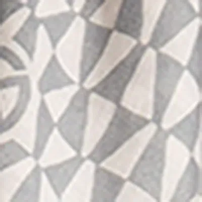 Giorgio Armani Patterned Scarf In Grey