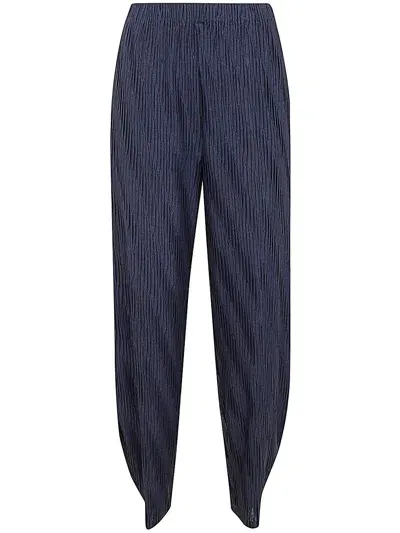 Giorgio Armani Pleated Pants In Azul