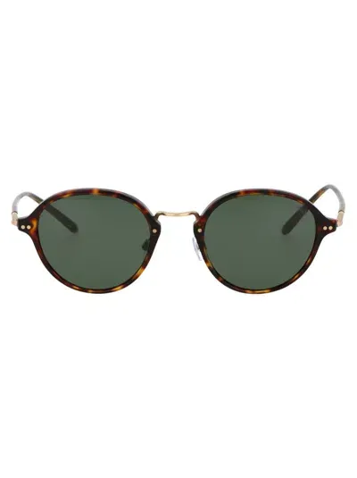 Giorgio Armani Round Frame Sunglasses In Multi