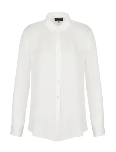 Giorgio Armani Shirts In Cloud Danger