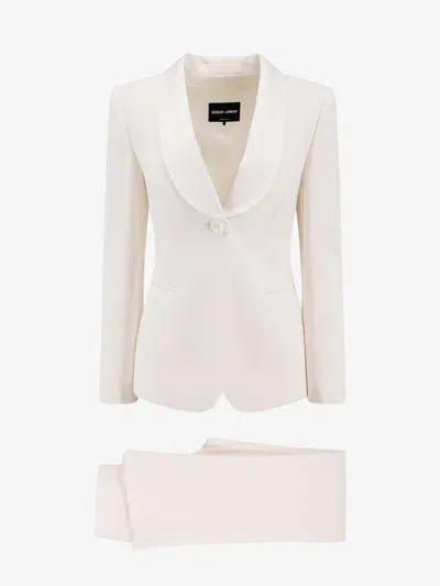 Giorgio Armani Suit In White