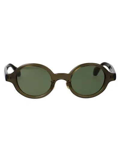 Giorgio Armani Sunglasses In 60612a Transparent Green