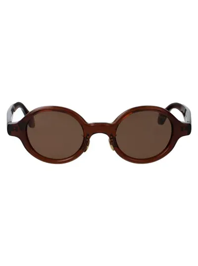 Giorgio Armani Sunglasses In 606273 Transparent Brown