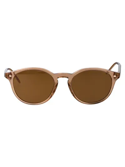 Giorgio Armani Sunglasses In 607233 Transparent Brown