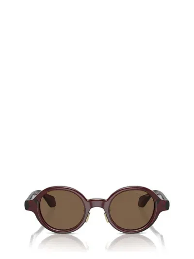 Giorgio Armani Sunglasses In Brown