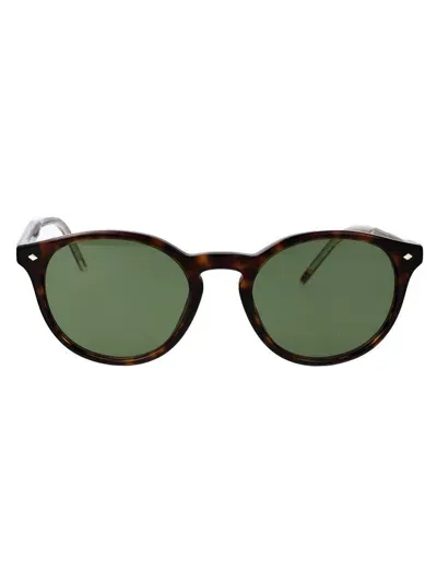 Giorgio Armani Sunglasses In Brown