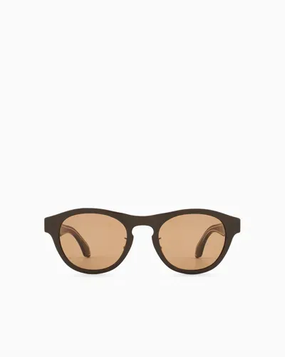 Giorgio Armani Sunglasses In Brown