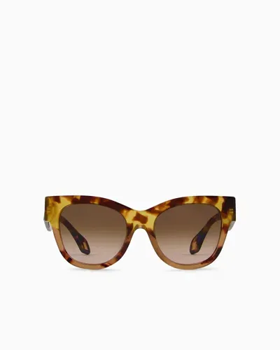 Giorgio Armani Sunglasses In Brown